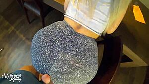 MysteriousKathy in tight leggings ready for hot Brazilian action