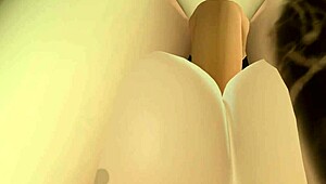 master sucks off and fucks his pet ladyboy without mercy