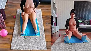 Unleashing The Sensual Side In Naked Yoga Workout
