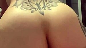 Hotwife humiliates cuckold with reverse cowgirl on monster cock