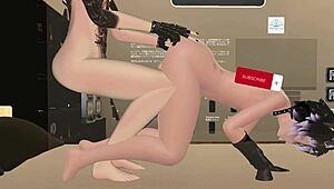 master sucks off and fucks his pet ladyboy without mercy