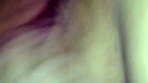 Feeling horny, the teen 18+ masturbates wetly with fingering in 2014 video