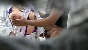 Indian doctor satisfies sexual desire with patient.