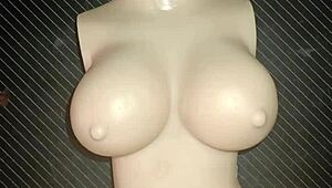 Hey Dolly, you begging for anal while I squeeze those tiny tits?