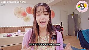 Hong Kong Macy Chan Hisap dan Telan dalam Aksi Liar