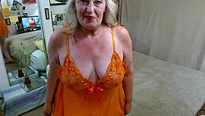 dawnskye1962 cumming hard in tiny white thong retro style