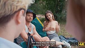 rim4k, две русские тинейджерки 18+ делят уличный римминг на двоих.