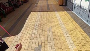 We film a crazy vacation video with hard spanking on the teen's ass.