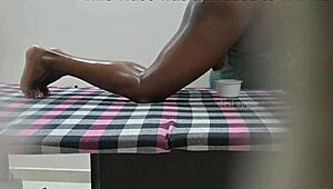 Hidden Cam Captures Secret Spa Moment