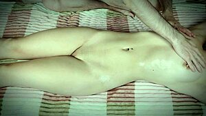 I Give Hot Teen Oiled Massage On Her Body