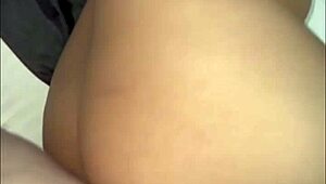 Arab man fucks curvy latina with monster cock in bedroom.