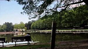 Southern Outdoor Ass Licking Session