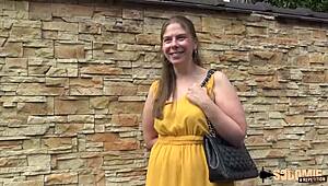 alice demands a tough guy for her chubby ass pleasure