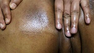 Yo, Indian aunty loves that erotic oil massage on her ass before getting fucked!