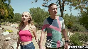 Jealous Stepmom Craves Action in Wild Threesome Full Movie on FreeTaboo Net