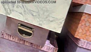 Handjob with Spit in Store Feels So Risky