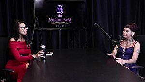 Annie Clementine And Bia Hot In Podcast Preliminaries - Part 3!