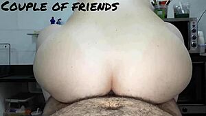 i’m banging hard in the company kitchen