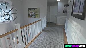 so, our new neighbors turned out to be vampires in a wild momswop orgy. they bent over in lingerie for a 4some!