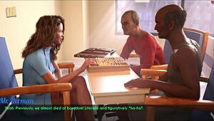 Brunette wife and stepmother with big tits gets pounded hard