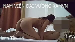 Hot Girl Hạnh Tây Performs Intense Doggystyle Sex with Big Ass