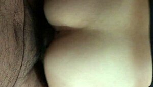 Petite amateur gets fucked nicely in the house with love in four