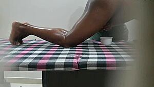 Hidden Cam Captures Secret Spa Moment