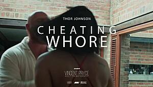 my husband catches me cheating and fucks me rough with creampie 😈