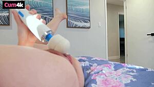 juniper ren turns into cream-filled whore in steamy shower with roommate