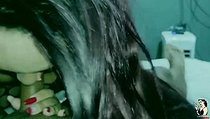 Paty Angel and Igor heat up the motel. Tattooed redhead gives an unforgettable blowjob.