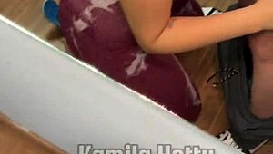 I visited my boyfriend's friend and ended up licking his asian roommate's pussy in the dorm