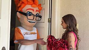 Refereeing porn auditions: petite teens take on big cocks