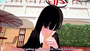 Sunako Nakahara Office Girl Nomikai Blowjob 1 Full Fantasyking3