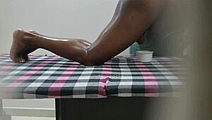 Hidden Cam Captures Secret Spa Moment