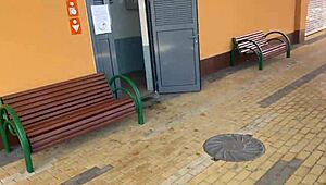 We film a crazy vacation video with hard spanking on the teen's ass.