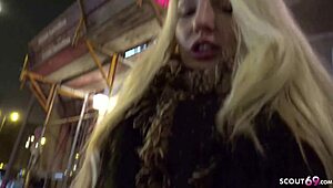 german scout interviews teen 18+ from dresden, leads to anal fucking and blowjob