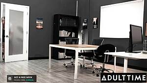 hey, why’s extra thicc bbw lila lovely banging the janitor so rough in the office?