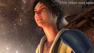 In Final Fantasy, she gets her pussy fucked hard by big cock