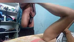 Beautiful homemade video of me satisfying my neighbor's big black cock cravings and her tight California pussy