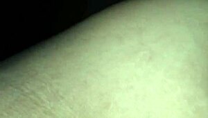 the tip enters her ass for anal fucking