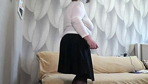 yo, this cuckold mature wife’s wet holes get pounded on home camera!