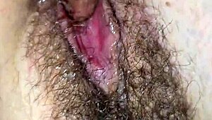 Close-Up Homemade Fucking Of Teen 18+ Stepsister's Dripping Pussy Ends With Creampie Cum.