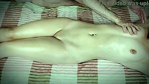 I Give Hot Teen Oiled Massage On Her Body