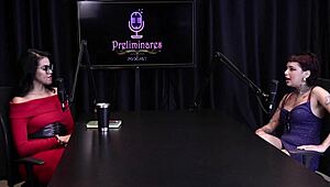 Annie Clementine And Bia Hot In Podcast Preliminaries - Part 3!