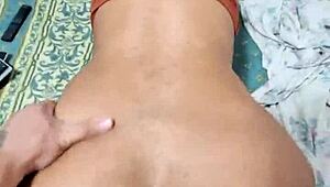 Watching my stepdaughter's big ass get pounded is awesome
