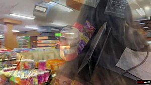 Wow! Walk the Supermarket with Cum on Your Face for Anything!