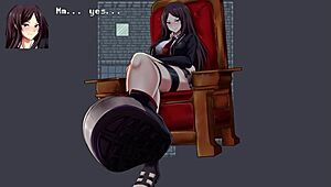 Noxurtica Bri dominates with footjob and worship!