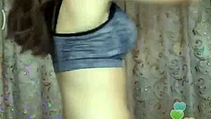 Hot Indian teen model poses sexily