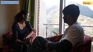 Sexy Rachna gets naughty with room service on the hills.