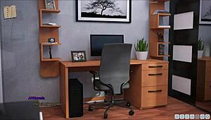 3D porn video with a curvy girl in a cute outfit